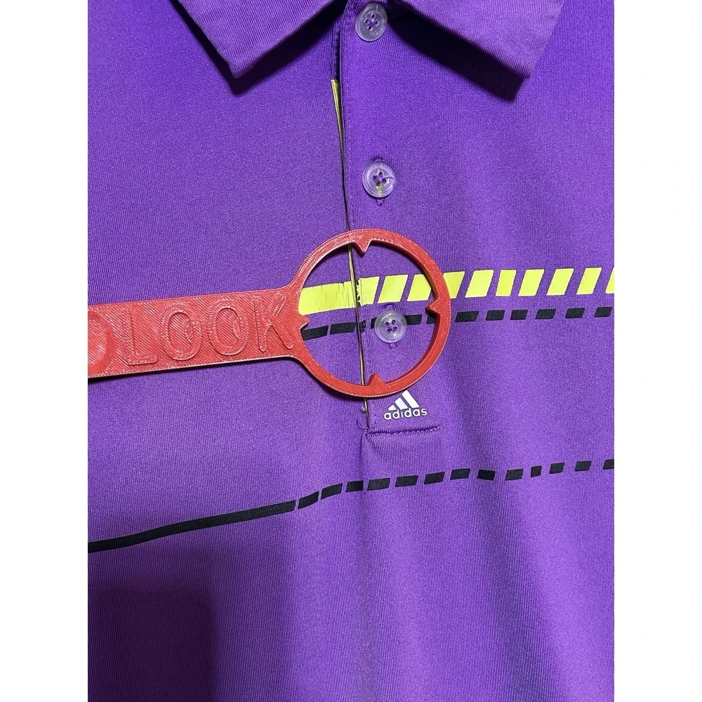 Adidas Puremotion Polo Shirt‎ Mens Large Performance Golf Athleisure